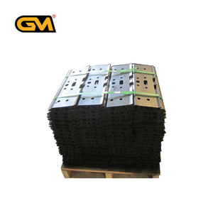 لوح جنزير فولاذي D20 D30 D40 D50 D60 D65 D80 للجرافات والحفارات، وسادة جنزير، حذاء جنزير - Product Image 3