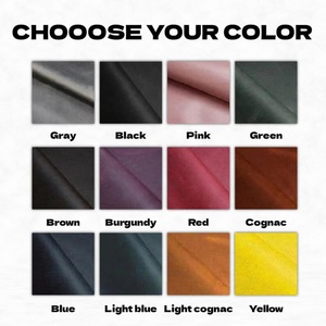 Logo personalizzato Vintage A5 in morbida pelle riutilizzabile copertina per Notebook in vera pelle Cover per incisione Laser - Product Image 2