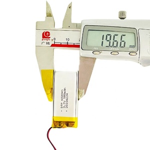 Baterías de litio recargables OEM <span class=keywords><strong>DataPower</strong></span> 602045 3,7 V 500mAh batería de polímero de litio para robot de barrido - Product Image 3