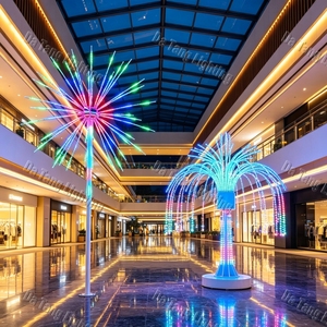 Lumière d'arbre de Noël à effets LED dynamiques RGB programmables pour grandes installations festives - Product Image 2