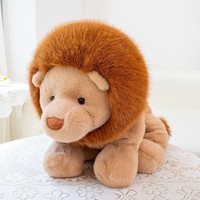 Peluche authentique et adorable du Roi Lion, rembourrage en coton PP, poupée câline pour le confort au moment du coucher, cadeau d'anniversaire parfait pour les filles