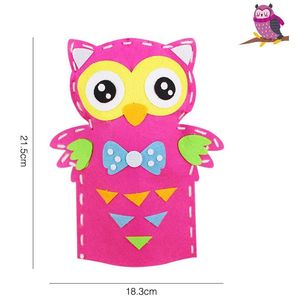 <span class=keywords><strong>Kit</strong></span> de cuentos de marionetas DIY de fieltro, juguetes de fiesta, marionetas de mano de animales, <span class=keywords><strong>Kit</strong></span> de <span class=keywords><strong>costura</strong></span> para niños - Product Image 2