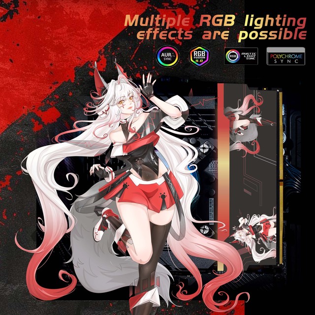 Original RGB Gaming Ddr5 16gb Lighting Ecc Memory Ddr4 Pc Ram 32gb 5600/6000mhz High Speed Performance Heatsink Xmp for Desktop