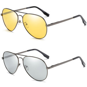 Pilote homme polarisé photochromique occhiali da semelle donna muold lecture populaire irrégulière surdimensionnée <span class=keywords><strong>master</strong></span> lunettes de soleil - Product Image 2