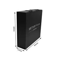 Caja de Embalaje Magnética de Cartón de Lujo Personalizada para Regalos Premium, con Asa, para Trajes de Baño, Sudaderas, Zapatos y Ropa
