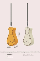 Produits pour animaux de compagnie, distributeur d'eau et de nourriture portable 2 en 1, en plastique pliable, anti-fuite, pour chats et chiens, promenades en plein air, voyages