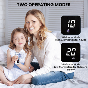 Fitconn kỹ thuật số nebulizador y tế Ống hít xách tay lưới bé Ống hít siêu âm Máy phun sương - Product Image 2