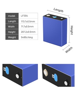 แบตเตอรี่ลิเธียมไอออนแบบแท่งปริซึม 3.2V 304Ah แบตเตอรี่ลิเธียม LiFeO4 สำหรับโซลาร์ - Product Image 5