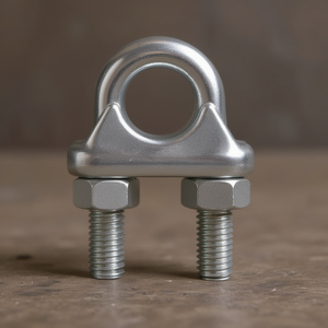 Stainless Steel <b>U</b>-<b>Bolt</b> Clamp AISI 316 DIN 741 Lifting And Anchoring Accessory - Product Image 3