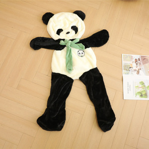 Venta al por mayor lindo suave Panda juguetes de peluche de fábrica sin relleno pieles de animales de peluche sin relleno Piel de animal de peluche - Product Image 4
