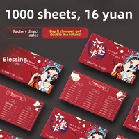 Cartes de visite, menus à emporter, cartes de commande personnalisées, prospectus promotionnels, conception personnalisée recto-verso, plusieurs formats, personnalisation individuelle