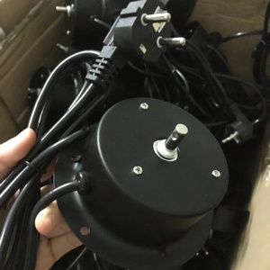 Bola Disko Cermin Putar 1,5 - 2 Rpm Versi AC dengan Motor AC, Kabel dan Steker - Product Image 1