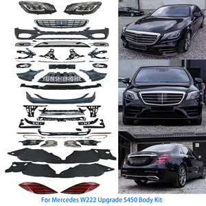 Chất lượng cao cho Mercedes-Benz S-Class W222 14-20 phong cách nâng cấp S450 S63 S65 MAYBACH cơ thể Kit với Bumper đèn pha đèn hậu - Product Image 3