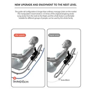 Best Chair Recliner With Zero Gravity, Massager Airbag Easy to Assemble With Blue Tooth Music, Foot <b>Roller</b> FY-L21 Mass - Product Image 2