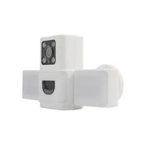 Vendita calda di dieci volte Zoom esterno Mini telecamera IP di visione notturna a due vie Talk rilevamento Auto umanoide AI Tracking Cloud Data Store