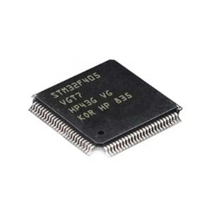 ไมโครคอนโทรลเลอร์ STM32F4 IC 32-บิต ซิงเกิลคอร์ 168MHz 1MB (1M x 8) แฟลช 100-LQFP (14x14) STM32F405VGT7 - Product Image 1