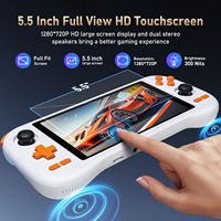 2025 nouvelles Consoles de jeu portables K56 haute Performance Android 14 OLED HD écran 128GB + 128GB jeux appareil Joysticks Console de jeu