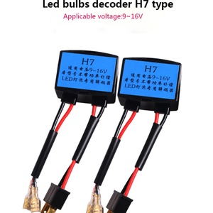 Led Headlight 9005 9006 H11 Canbus Error Free Anti Flicker Resistor Canceller Decoder <b>H4</b> H7 9012 Led Decoder for Car - Product Image 2