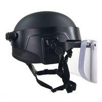 Casque de sécurité tactique personnalisé de haute qualité Combat M88 casque masque Transparent M88 casque bouclier