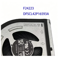 Kipas Pendingin GPU CPU Laptop untuk Lenovo LOQ 15IRX10 15AHP10 17IRX10 83JE 83JG 83JH F24222 F24225 DFSCL42P06593A Pendingin Prosesor