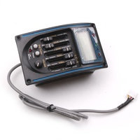 Penguat Layar LCD Biru 5-segmen Grosir LC-5 Equalizer EQ Pickup Gitar
