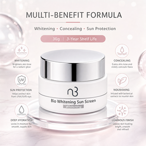 Crème éclaircissante et blanchissante pour unifier le teint, améliorer l'éclat naturel, protection solaire <span class=keywords><strong>bio</strong></span> - Product Image 6