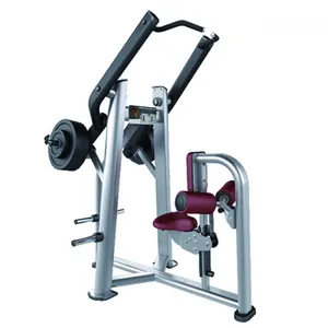 ASJ-M612 Novo Design e venda quente peso livre ginásio máquina placa carregada fitness equipamentos Frente Pull down máquina