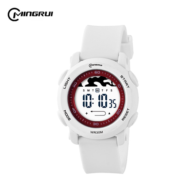 Mingrui 3atm Waterproof Multi Function Alarm Clock Chronograph Students Digital Watch