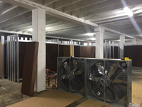 Ventilateur d'extraction de système de refroidissement industriel d'élevage en acier inoxydable GT pour serre