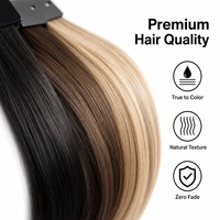Extensions à clipser lisses naturelles OEM en cheveux humains vierges Remy européens, double épaisseur, pointes épaisses et volumineuses, texture sans nœuds