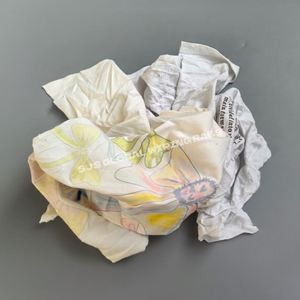 ผ้าทำความสะอาดผ้าฝ้ายคุณภาพสูง พิมพ์ลายสีขาว ผ้าเช็ดทำความสะอาดเสื้อยืด ผ้าฝ้ายสีขาว ผ้าเช็ดทำความสะอาด - Product Image 1