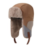 Gorro Ushanka Personalizado QJ OEM con Logotipo, Gorro Deportivo con Orejeras, Tejido Transpirable, Gorro de Invierno para Esquí, Pasamontañas, Gorro Lei Feng a Prueba de Viento