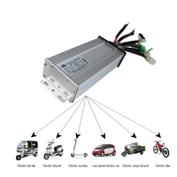 Contrôleur de moteur CC sans balais pour trottinette électrique haute performance 48V 60V 72V à onde sinusoïdale FOC