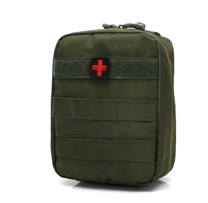 FA02 <b>Red</b> EMT Pouch Tactical Molle Medical Pouch First Aid Utility Bag for Backpack Vest <b>Belt</b> Stock - Product Image 2
