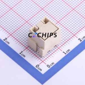 HC-VH-2ALT Wire-to-Board Pin Header SMD,P=3.96mm Connector 1x2P 3.96mm Vertical Mount VH - Product Image 2
