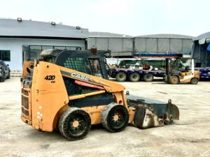 Avancé utilisé pour CASE 420 Skid Steer Loader Heavy Duty pour la construction Aménagement paysager Applications minières avec moteur à noyau - Product Image 6