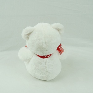Decoración de San Valentín para Bodas, Oso de Peluche Relleno con Corazón Rojo, Juguete de Peluche Suave con Relleno de Algodón PP, Tamaños Personalizados - Product Image 4