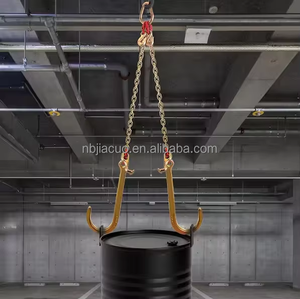 GYATSO G80 V цепь на уздечку 5/16 "X2 FT, транспортная буксировочная цепь для прицепа с 15-дюймовыми крючками и захватными крючками с 5400 Lbs WLL для платформы - Product Image 4