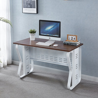 Bureau de direction en métal de luxe commercial avec combinaison de table longue flexible pour salles de conférence et formation du personnel