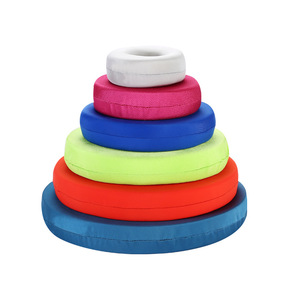 Pressure Relief <b>Round</b> Seat <b>Cushion</b> Set For Bedridden Elderly Hip Support Multicolor Sponge Pads - Product Image 1