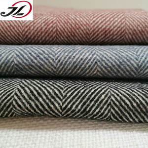 도매 20% 울 80% 폴리 에스터 540GSM 헤링본 모직 직물 자켓 - Product Image 4