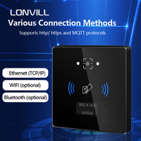 Lector de tarjetas de control de acceso de puerta al por mayor TCP RJ45 WIFI IC ID Card QR Code Uhf Rfid Reader