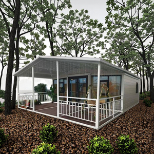 Fábrica de 40 pies/20 pies de lujo plegable extensible diseño moderno contenedor casa Camping prefabricado pequeño dormitorio plegable portátil - Product Image 4