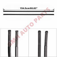 Kit de garniture de moulage de toit, bande d'étanchéité contre les intempéries pour Toyota Yaris/Echo/Vitz 1999-2005, moulage de finition latérale de gouttière de toit, côté droit/gauche, 75551-52011