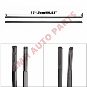 Kit de garniture de moulage de toit, bande d'étanchéité contre les intempéries pour Toyota Yaris/Echo/Vitz 1999-2005, moulage de finition latérale de gouttière de toit, côté droit/gauche, 75551-52011 - Product Image 3