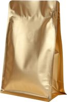 Sacs de grains de café verticaux à haute barrière avec soupapes de ventilation, sacs de couleur unie thermoscellés et refermables pour le stockage des aliments