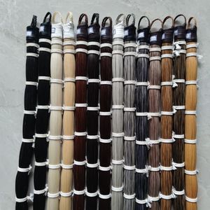 Haut à bouton noir teint de 36 pouces avec Extension de queue de <span class=keywords><strong>cheval</strong></span> à fond émoussé - Product Image 1