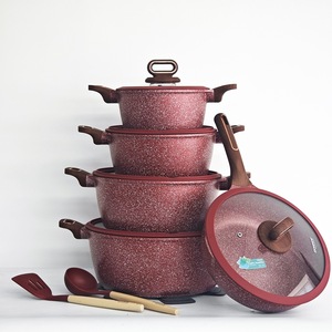 Juego de <span class=keywords><strong>Ollas</strong></span> Multifunción de Aluminio de Alta Calidad, 15 Piezas, Clásico, Americano, Duradero, Ecológico, Antiadherente, <span class=keywords><strong>para</strong></span> Cocina y Horno - Product Image 5