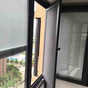 Ventanas Modernas de Acero Inoxidable con Malla de Seguridad y Antimosquitos, Resistentes a la Corrosión - Product Image 6