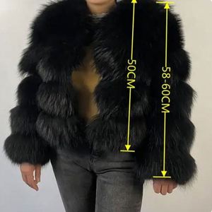 3022 luxe hiver femmes fausse fourrure de lapin manteau grande taille noir marron raton laveur veste courte <span class=keywords><strong>Trench</strong></span> vêtements d'extérieur manteau d'hiver - Product Image 5